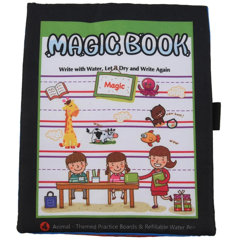 

Magic Water Drawing Book, Coloring Book, Doodle Magic Pen Animals Painting