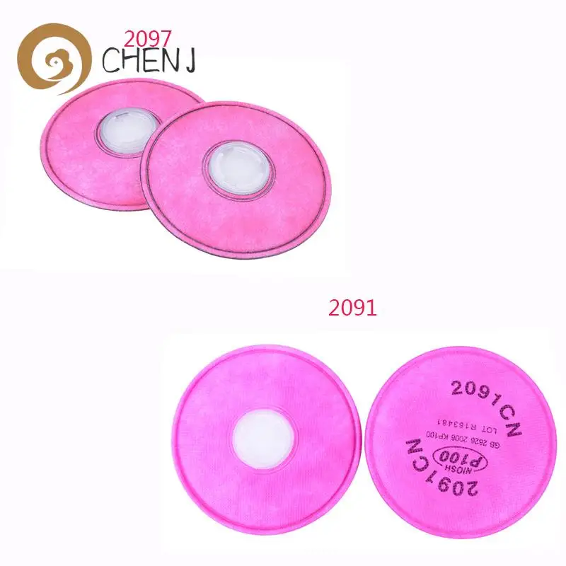 

1pair Painting Spray Industry 3M 2091 2097 Particulate Filter P100 For 3M Series Respirator Dust Mask