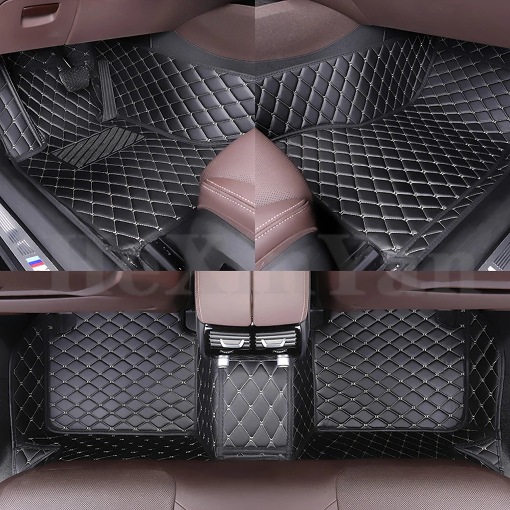 

Custom Car Floor Mat for Audi Q8 2019 2020 2021 all model auto Rug Carpet Footbridge accessories styling interior parts