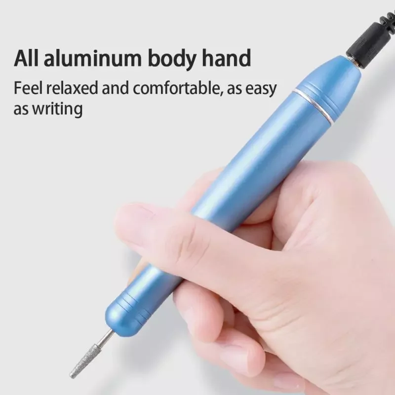 

NEW2023 Mini Nail Drill Pen USB Portable Nail Instrument Polisher Polishing Device Exfoliating Nail Tool Equipment