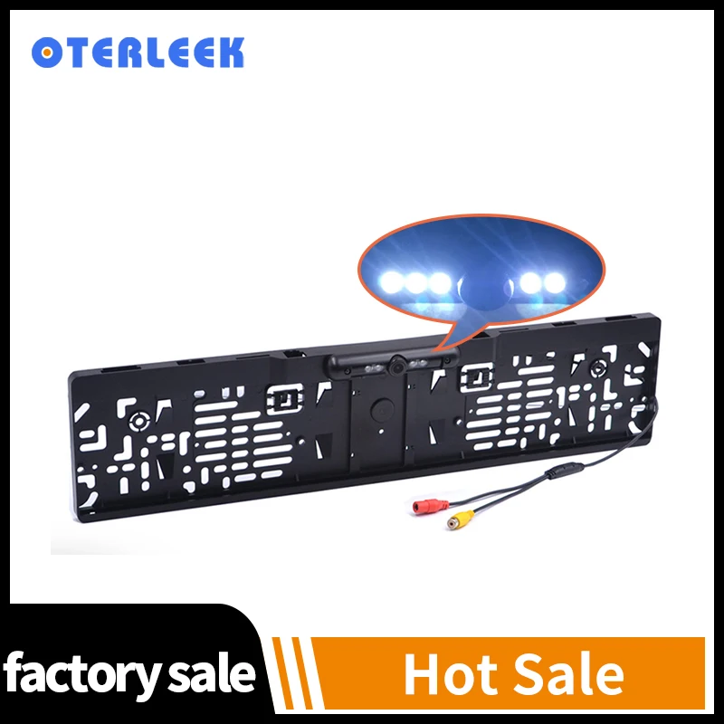 Водонепроницаемая камера заднего вида с широким обзором IP68 и светодиодной