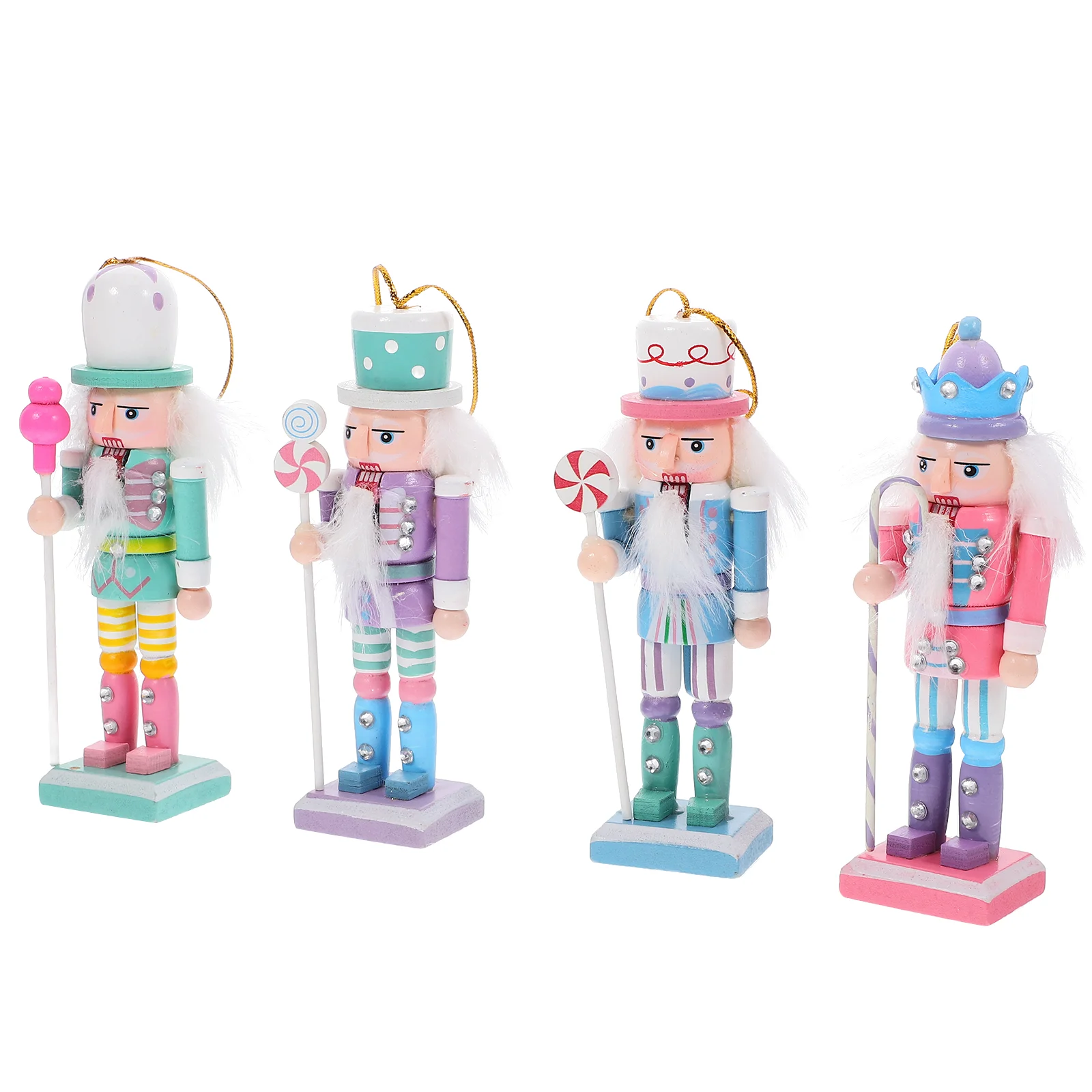 4 шт. подвеска Щелкунчик домашний орнамент деревянные украшения тапочки для