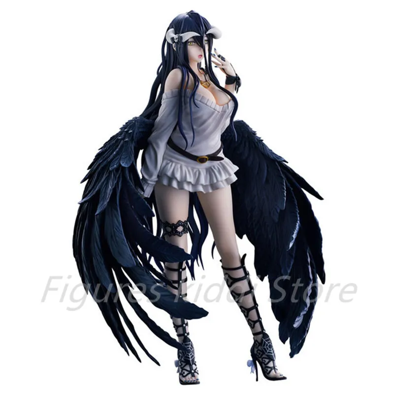 

27cm Japanese UnionCreative OVERLORD III So-Bin Ver. Albedo PVC Action Figure Toy Game Statue Anime Collectible Model Doll Gift