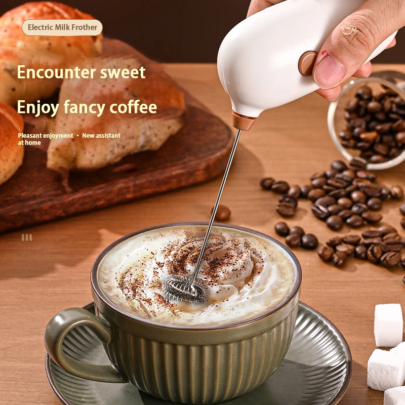 Беспроводной Электрический Кухонный Миксер Для Кофе Молока Капучино Ручной