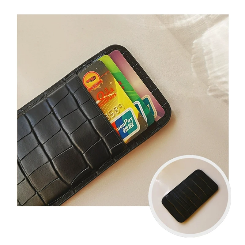 Винтажный держатель для карт из натуральной кожи крокодиловая кожа ретро модная