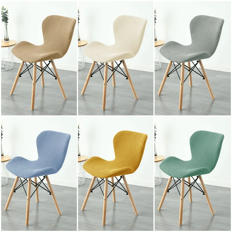 

Чехол для обеденного стула с флисовой подкладкой, чехол с бабочкой для кресла в скандинавском стиле, эластичное покрытие на сиденье, обеден...