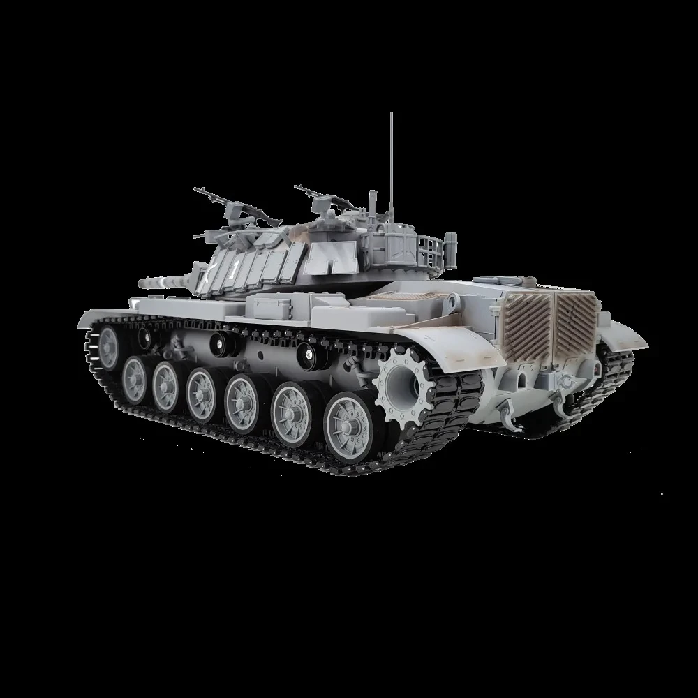1/16 танка с дистанционным управлением Magachi M60W из Израиля вращающаяся на 350