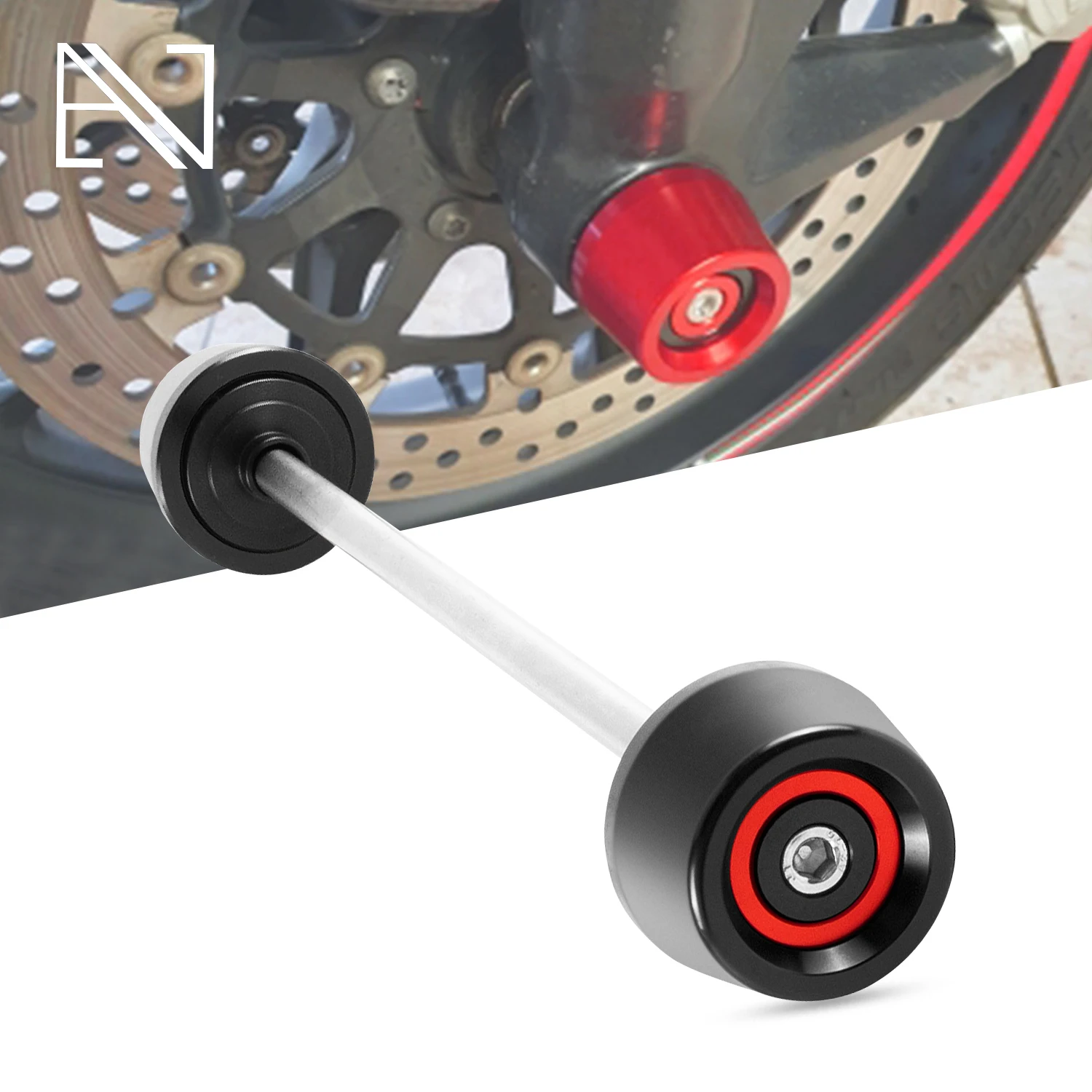 For Ducati Scrambler 400 800 SuperSport939 SuperSport 939 Motorcycle Accessories Front Axle Slider Wheel Crash Pads Protector enlarge