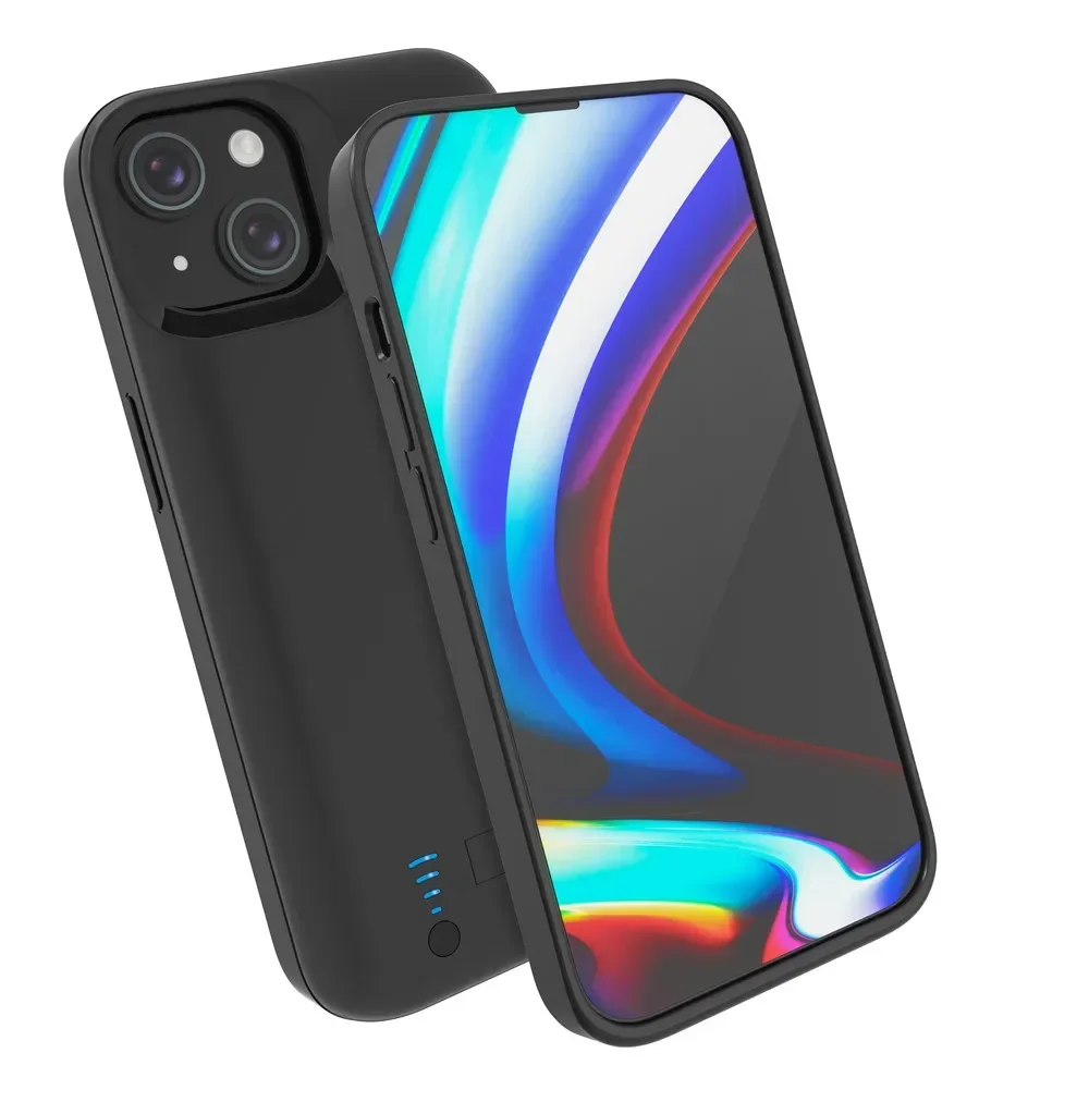 Умный чехол для внешнего аккумулятора iPhone 14 Pro Max портативное зарядное устройство