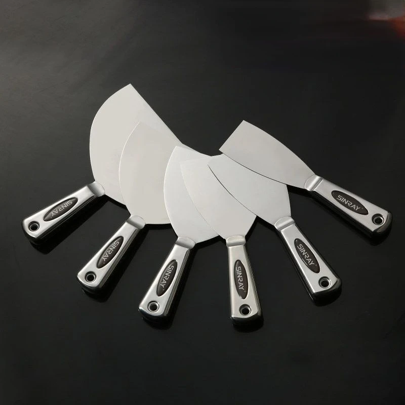 

Paint Clean Tool Knife Spatula Integrated Plaster Stainless Painter Tool Putty Construction Scraper Steel Putty Shovel Spatula