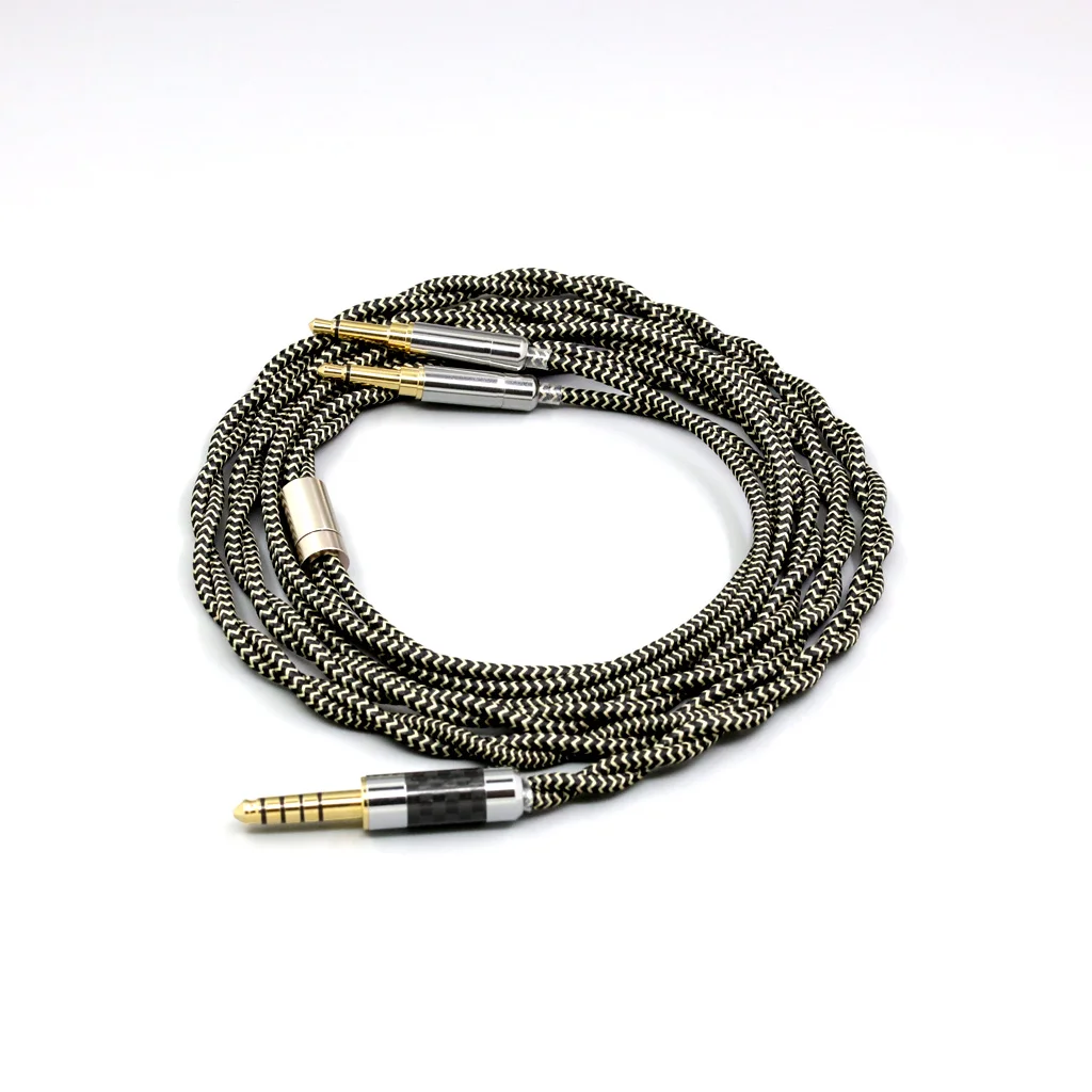 Фото Кабель для наушников 2 Core Shield 2.8mm BSleeve Litz Raided OFC для Hifiman Sundara Ananda HE1000se V2 HE6se he400i he400se 8063 №3