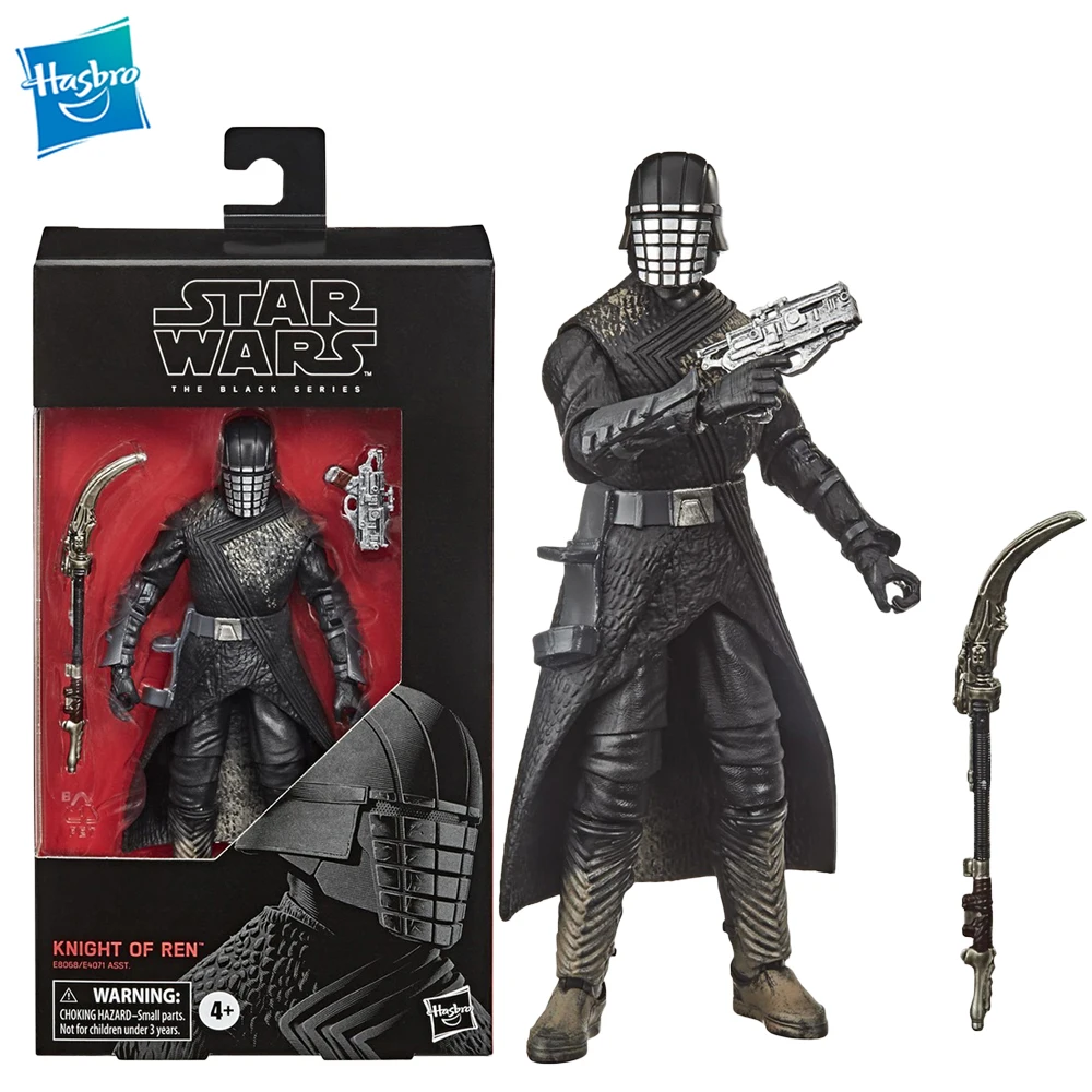 

[In-Stock] Hasbro Star Wars The Black Series Knight of Ren 6-inch-scale Action Movie Figure Collectible Model Gift Toy E8068