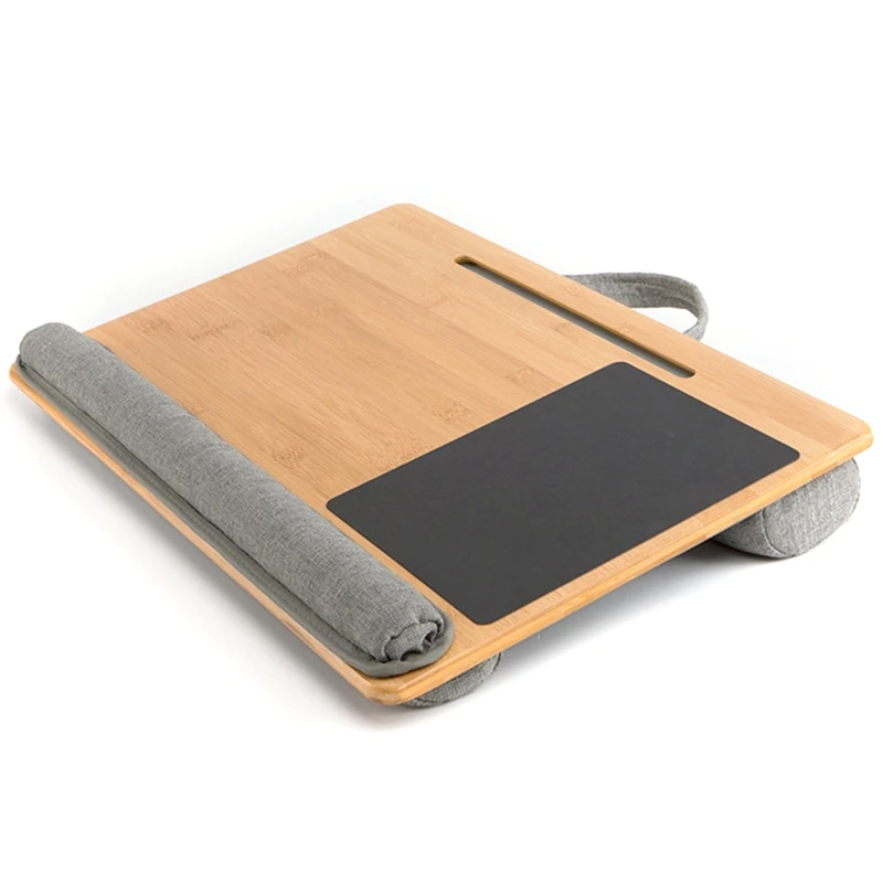 

Portable Laptop Desk Bed Computer Stand Multifunctional Mobile Computer Desk withMouse Pad Wrist Rest for Dormitory