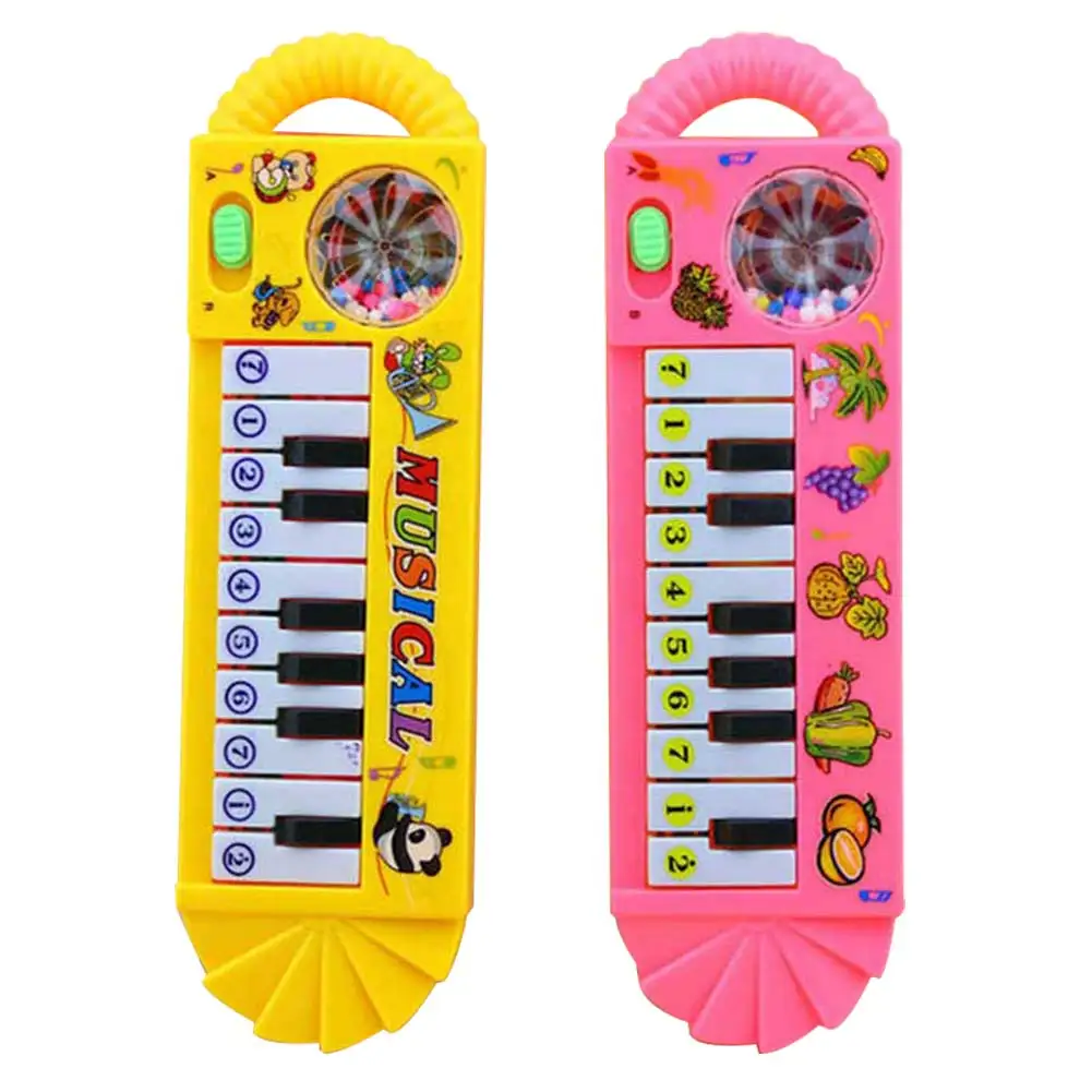

Baby Infant Toddler Developmental Toy Plastic Kids Musical Piano Early Educational Toy Instrument Gift