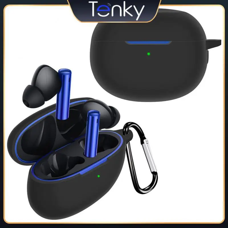 

Silicone Silicone Protective Cover Anti-fall Earphone Soft Shell Cover Protector For Realme Buds Air3 Earphone Shell Soft Case