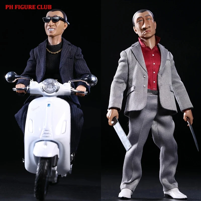 

Collectible BOBTOYS CJH-005 CJH-006 CJH-007 1/12 Scale Chuang jianghu The Captain of the Security Team 6" Mini Action Figure