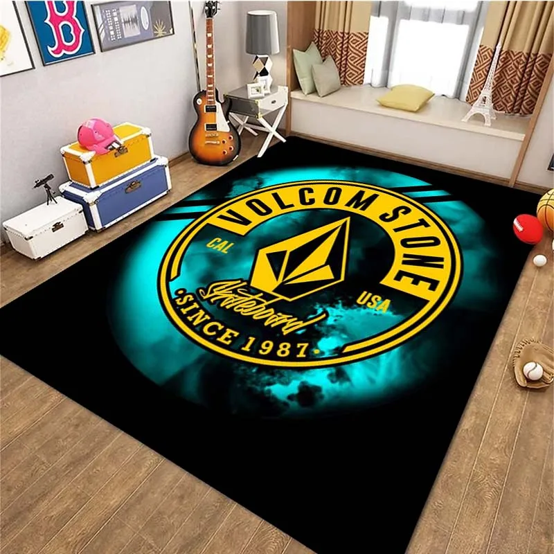 Коврики Volcoms Boardsports для гостиной спальни украшение детской комнаты нескользящий