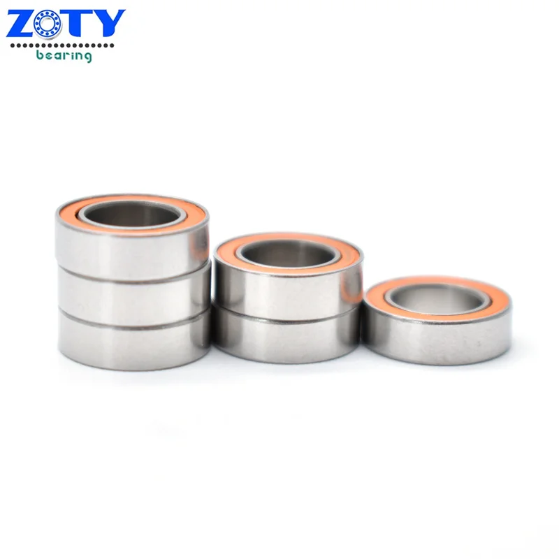 10 шт. рыболовная спиннинговая катушка подшипник фрез 5x11x4 SMR115C 2RS гибридный