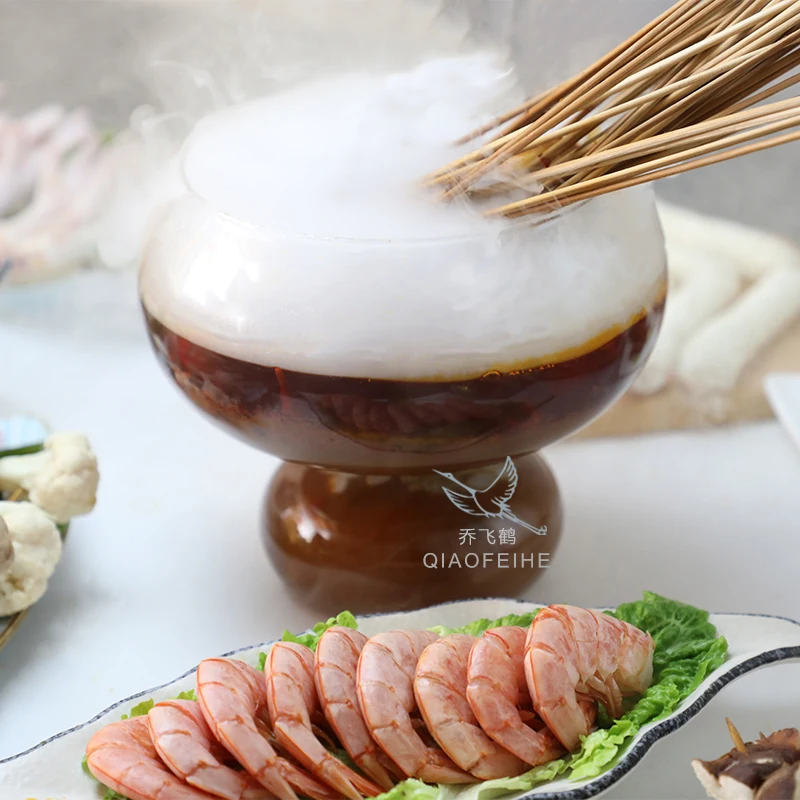 Новинка креативная стеклянная чаша посуда характеристики отеля фруктовая