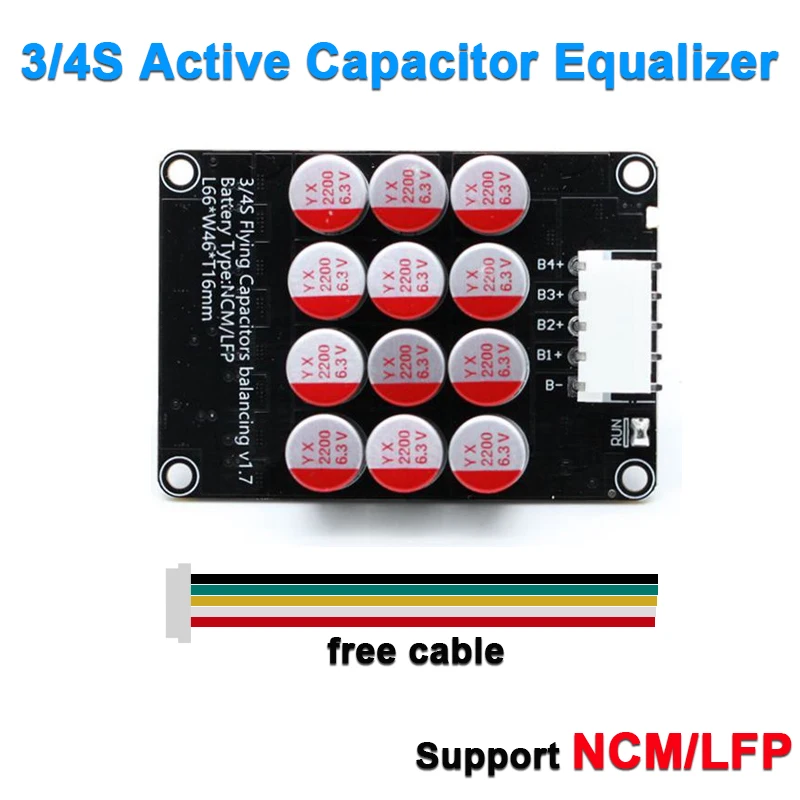 

Активный эквалайзер А, стабилизатор 3S, устройство для стабилизации ячеек, литий-ионный Аккумулятор Lifepo4, конденсатор энергии, литиевый пакет, аксессуары BMS