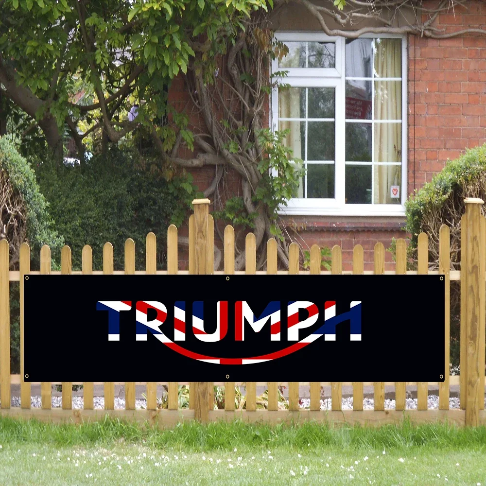 ZXBanner 2x8 Fts Triumphs Автомобильный баннер Внутреннее украшение Гоночный автомобиль