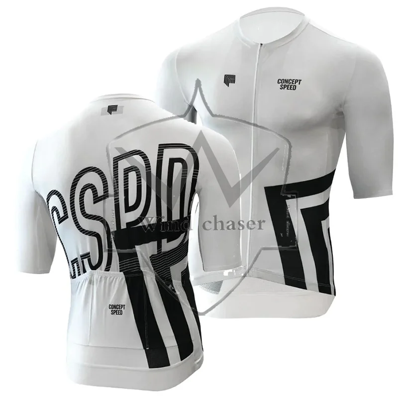 

CONCEPT SPEED CSPD 2023 Summer Men Short Sleeve Cycling Jersey Set MTB Bike cycling clothing Maillot Ropa Ciclismo Uniform Kit