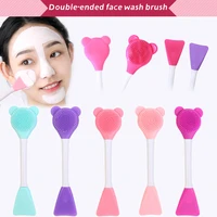face mask brush silicone gel facial mask diy brushes original soft fashion beauty women skin face care home makeup tools