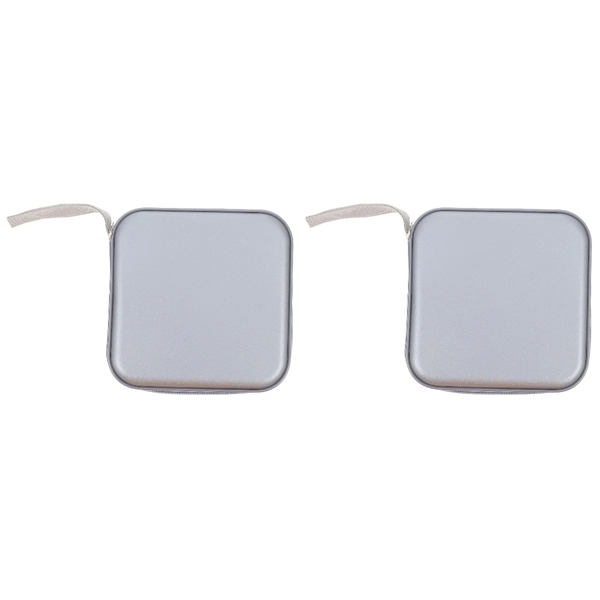 

2pcs CD Case DVD Organizer 40-slot CD Wallet Zipper CD Holder Portable Disc Case