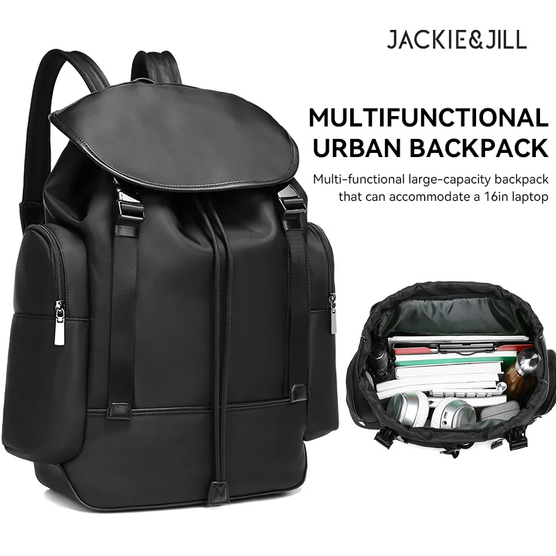 

Jackie&Jill Новый мужской деловой многофункциональный дорожный рюкзак