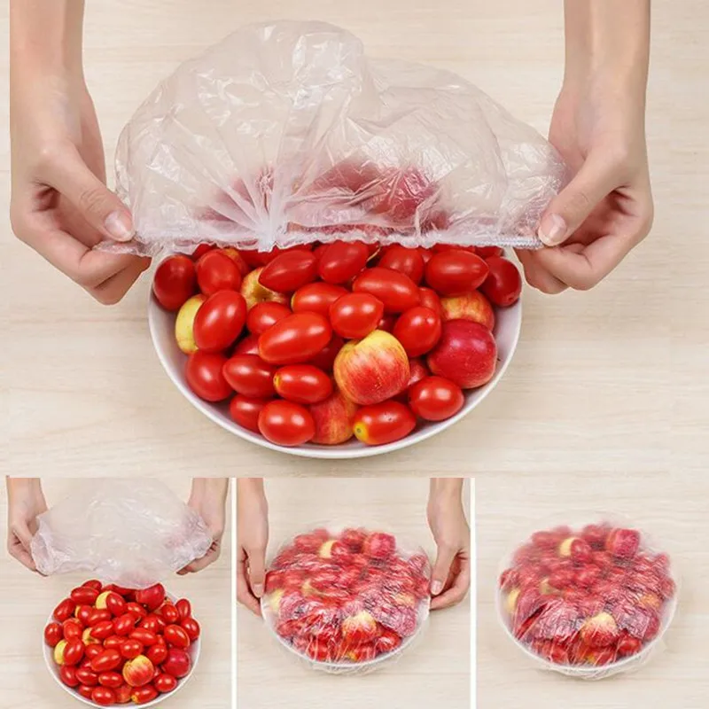 Эластичные крышки для хранения еды