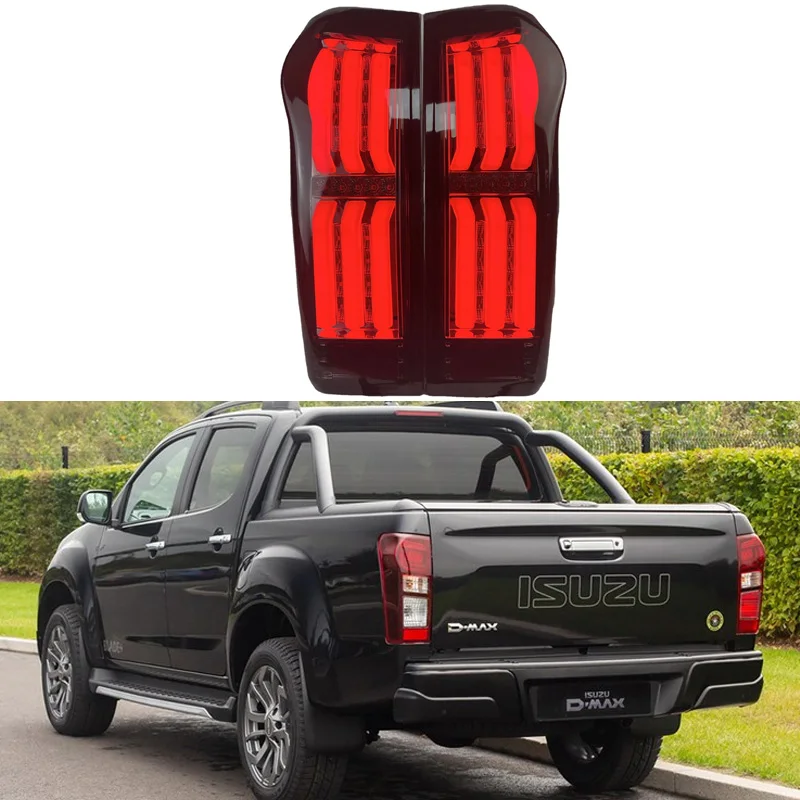 

Автомобильная фонарь для Isuzu D-max Dmax 2012-, задняя фонарь, тормоз, задняя фара, сигнал поворота