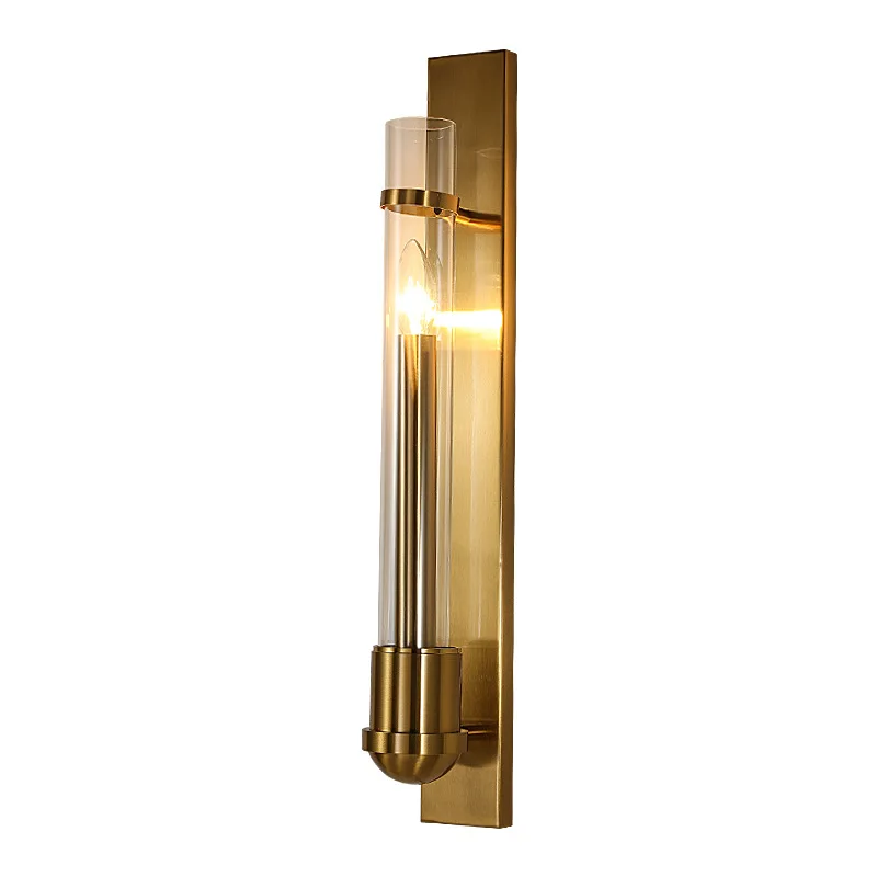 

Personality Restaurant Wall Lamps New Product Aisle Staircase Wall Sconce Modern Led Mirror Light Bedroom Led Glass Wall Lights