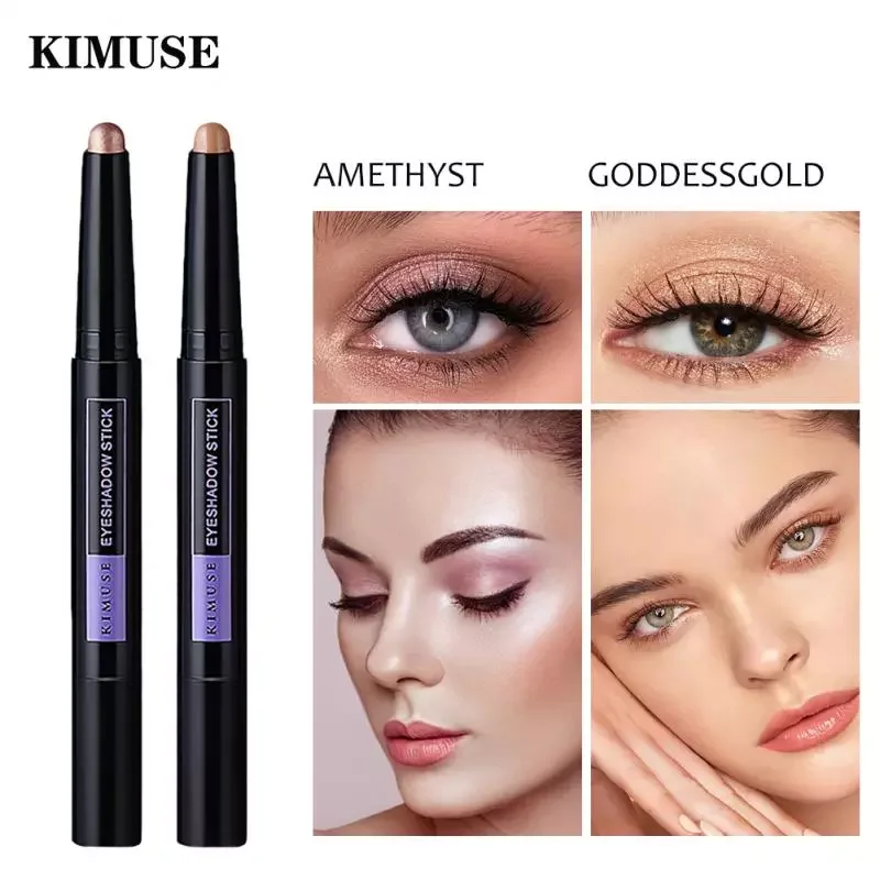 

NEW2023 6psc Double-headed Eye Shadow Pen Durable Sweatproof Lasting Eye Shadow Pencil Pigment Waterproof Eye Pencil Makeup Too