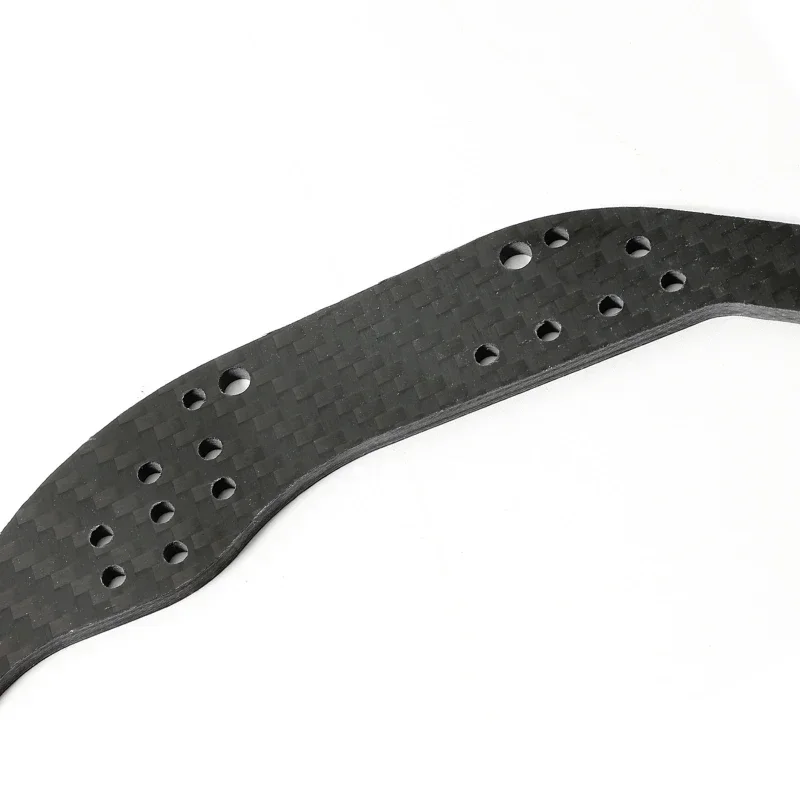 1 пара боковых пластин шасси из углеродного волокна для Graphite Rock Crawler Axial SCX10 Pro