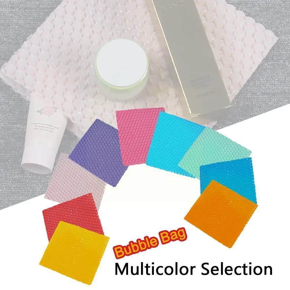 

10pc 10*10cm Heart-shaped Bubble Bag Inflatable Foam Wrap For Packing Mailers Gift Self Seal Padded Bags For Book Magazine L7s7