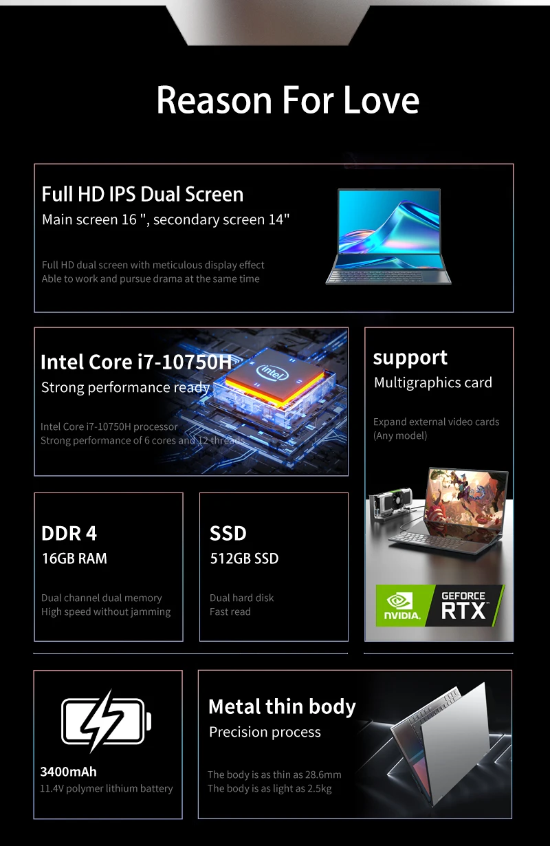 BYONE игровой ноутбук с сенсорным экраном DDR4 16 ГБ 1 ТБ SSD ноутбуки дюймов + 14 1920x1080
