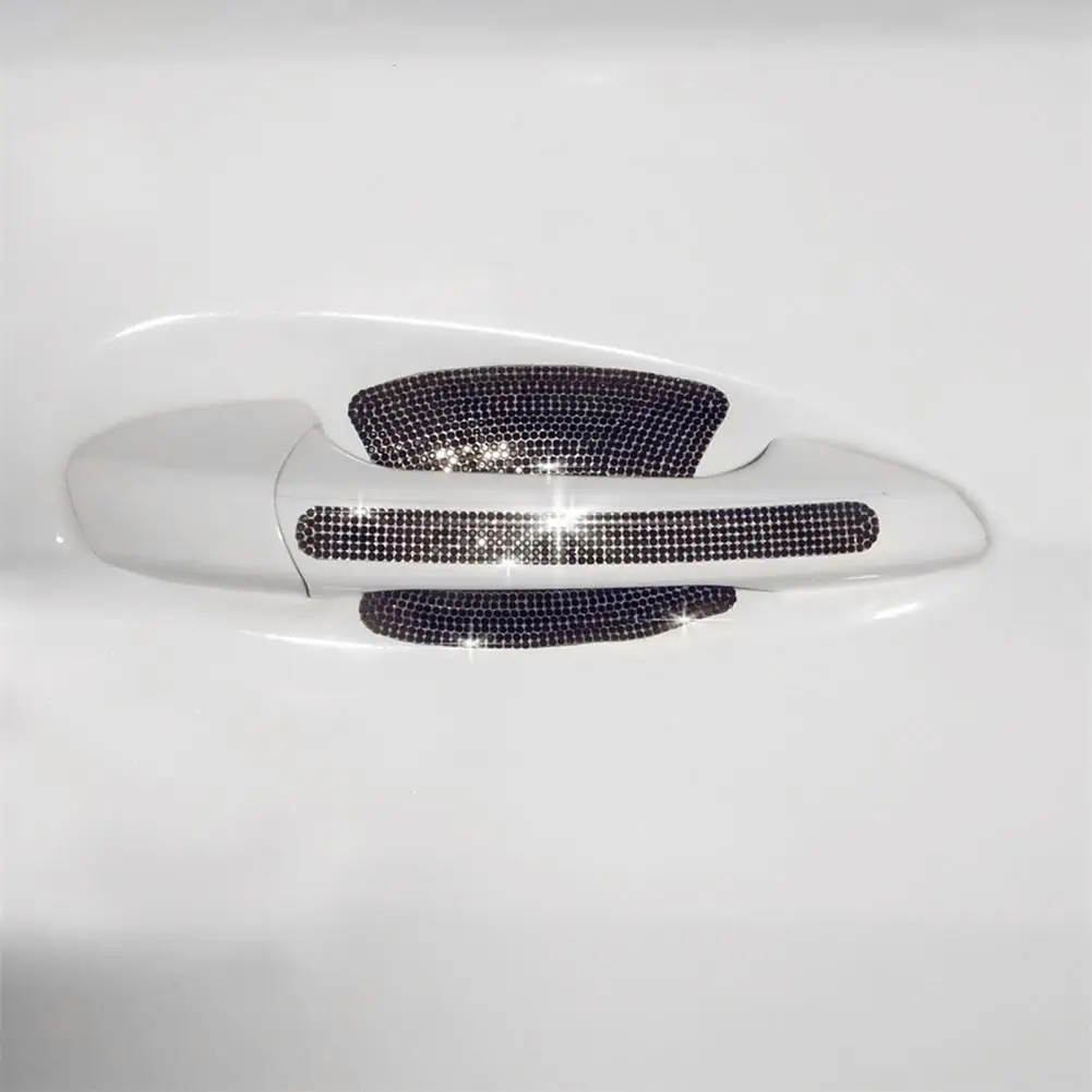 

Decorative 1 Set Useful Universal Rearview Mirror Sticker with Glue Car Accessories