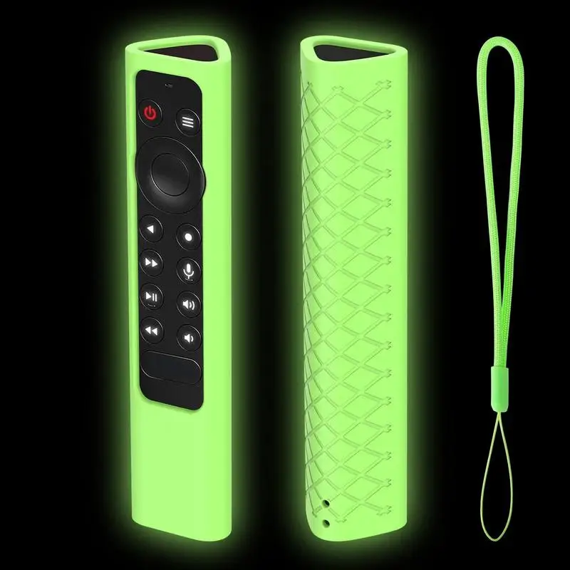 

Силиконовый чехол для пульта дистанционного управления противоударный защитный мягкий чехол с ремешком для NVIDIA Shield TVPro/4K HDR