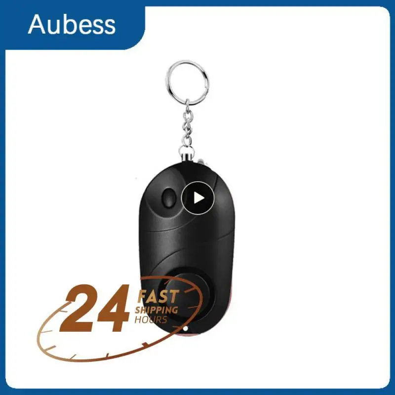 

130 Db Safe Defense Alarm Personal Security Alarm Keychain With LED Flashlight Self Defense Electronic Device For Women Kids