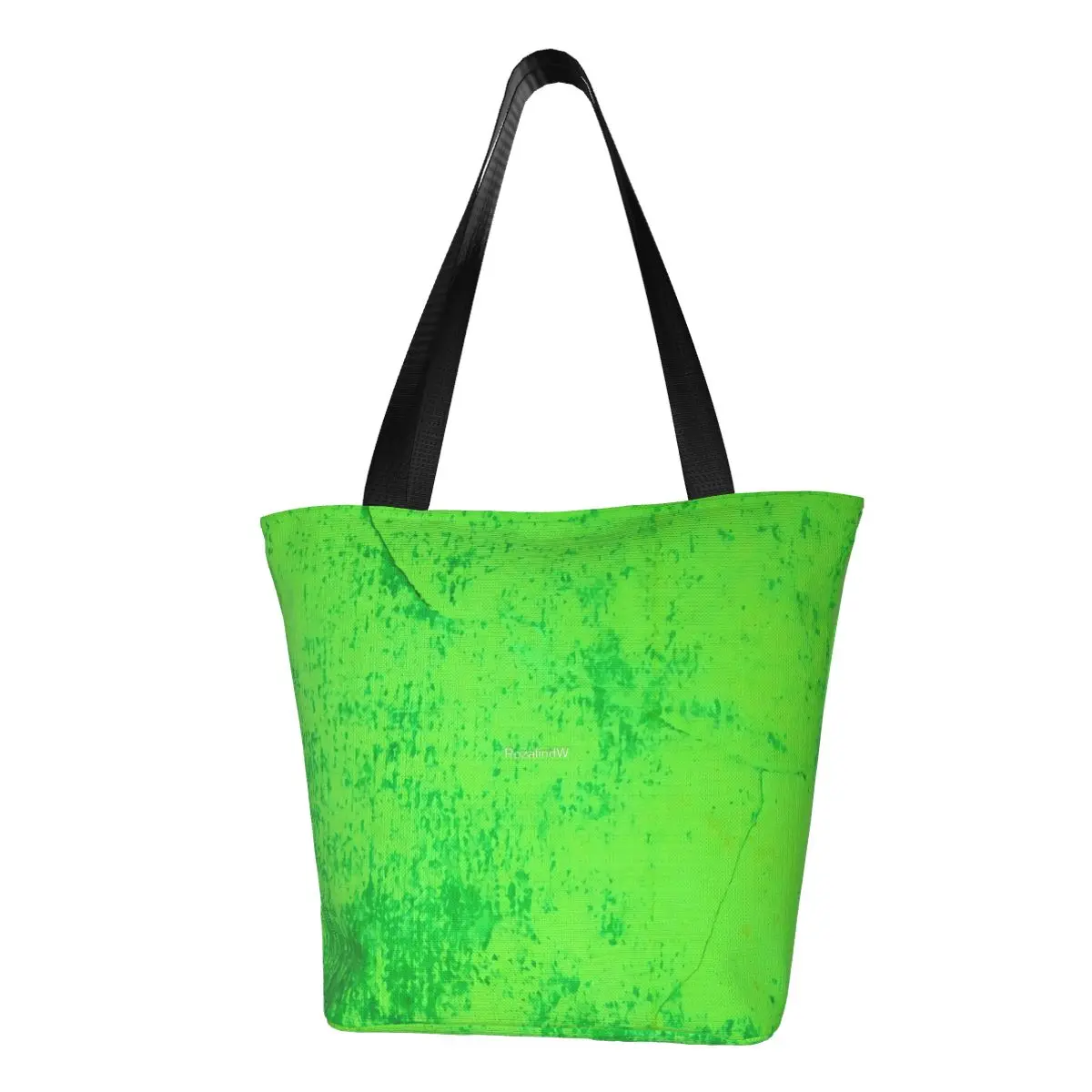 

Сумка-шоппер с принтом зеленого Моха, сумки с абстрактным рисунком Y2k, тканевая пляжная сумка-тоут, женская сумка через плечо с принтом