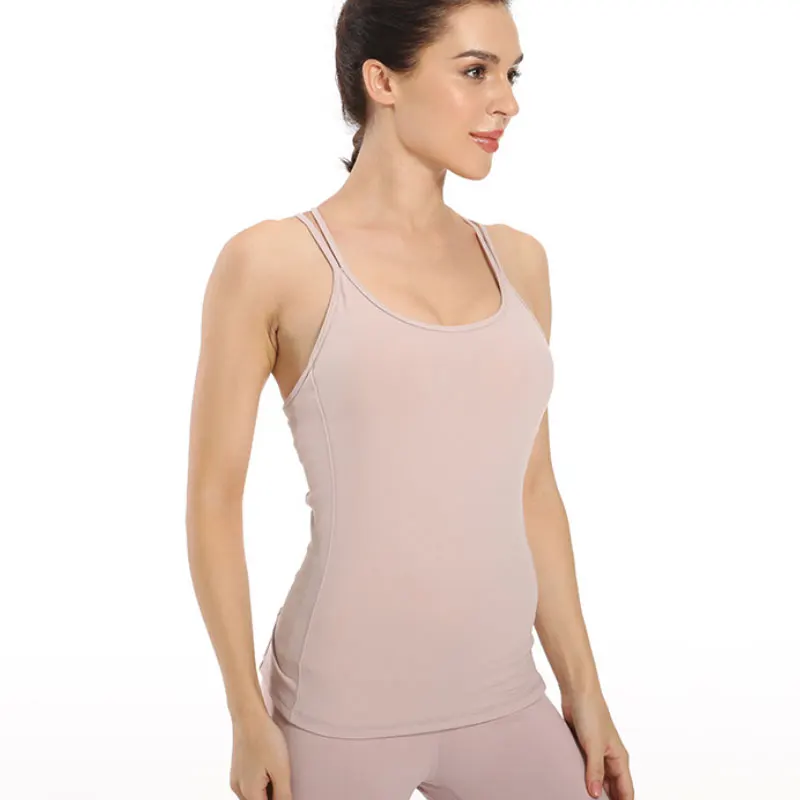 

Yoga Shirt Sport Running Quick Dry Vest High elasticity Tight fitting Women GYM Clothing fitness bodybuilding T shirt
