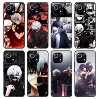 tokyo ghoul anime kaneki ken phone case for xiaomi mi 11 11t 11i 11lite poco x3 f3 m3 redmi note 10 pro note10 5g k40