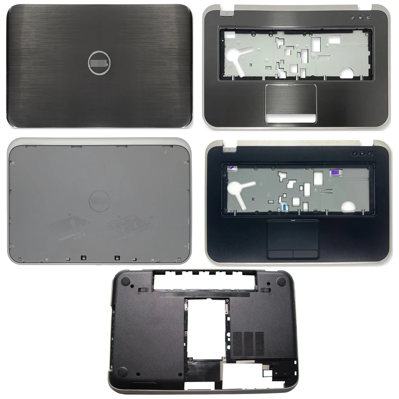 

New For DELL Inspiron15R 5520 5525 7520 M521R 0T87MC Laptop LCD Back Cover Palmrest Upper Case Bottom Case Black A C D Cover
