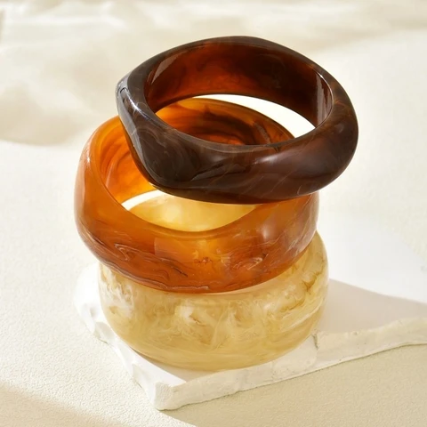 FXCUBE Массивные акриловые браслеты