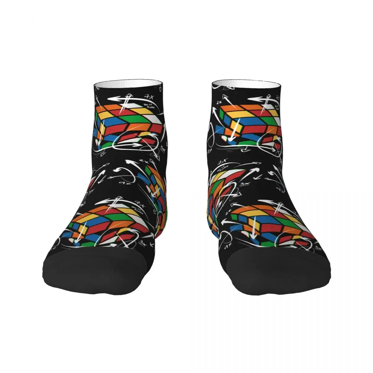 Rubix Rubiks носки с математической формулой для мужчин и женщин теплые модные новинки