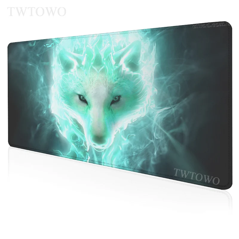 

Крутой коврик для мыши с волком, большой новый домашний коврик для мыши XXL, настольные коврики, коврики для мыши, мягкий офисный коврик для мыши из натурального каучука для геймеров