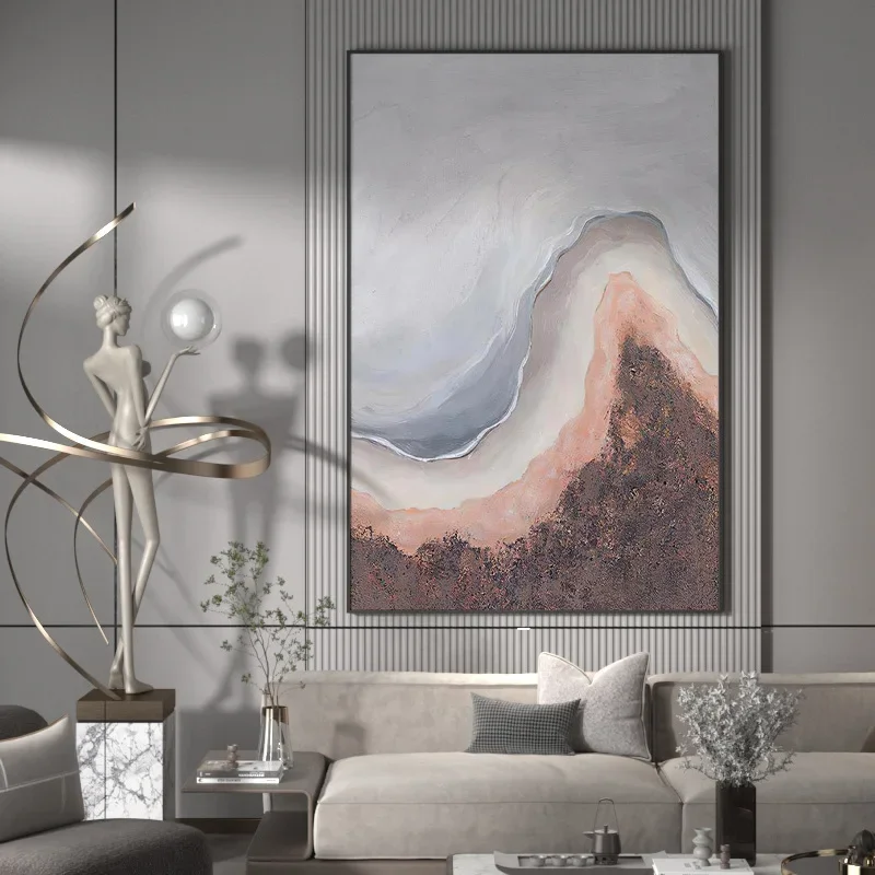 

1020057 Digital oil painting art oil mountain art oil painting living room floor decorative painting