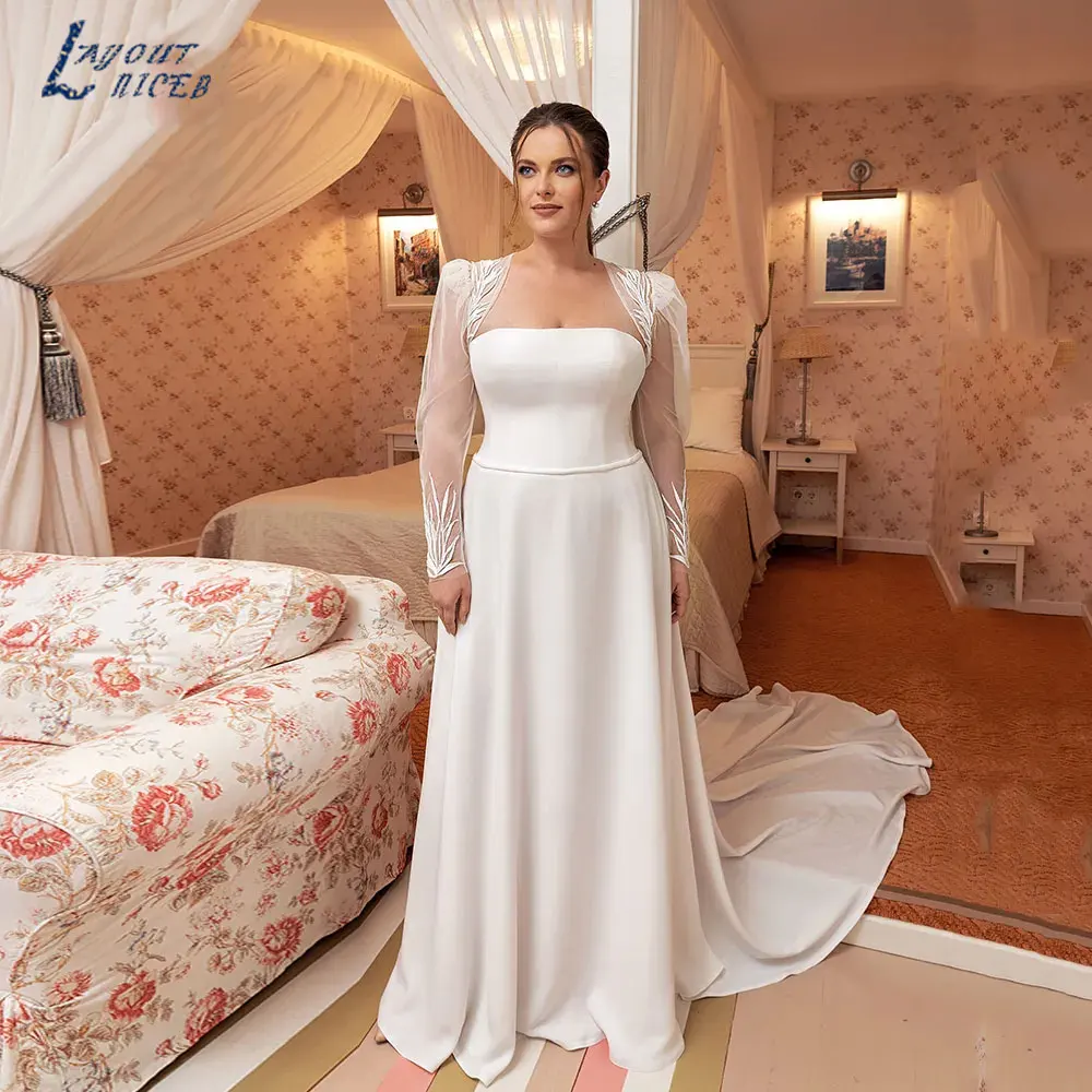 

Женское свадебное платье It's yiiya, белое Элегантное платье без бретелек трапециевидного силуэта с аппликацией на заказ на лето 2024Женское свадебное платье It's yiiya, белое Элегантное платье без бретелек трапециевид