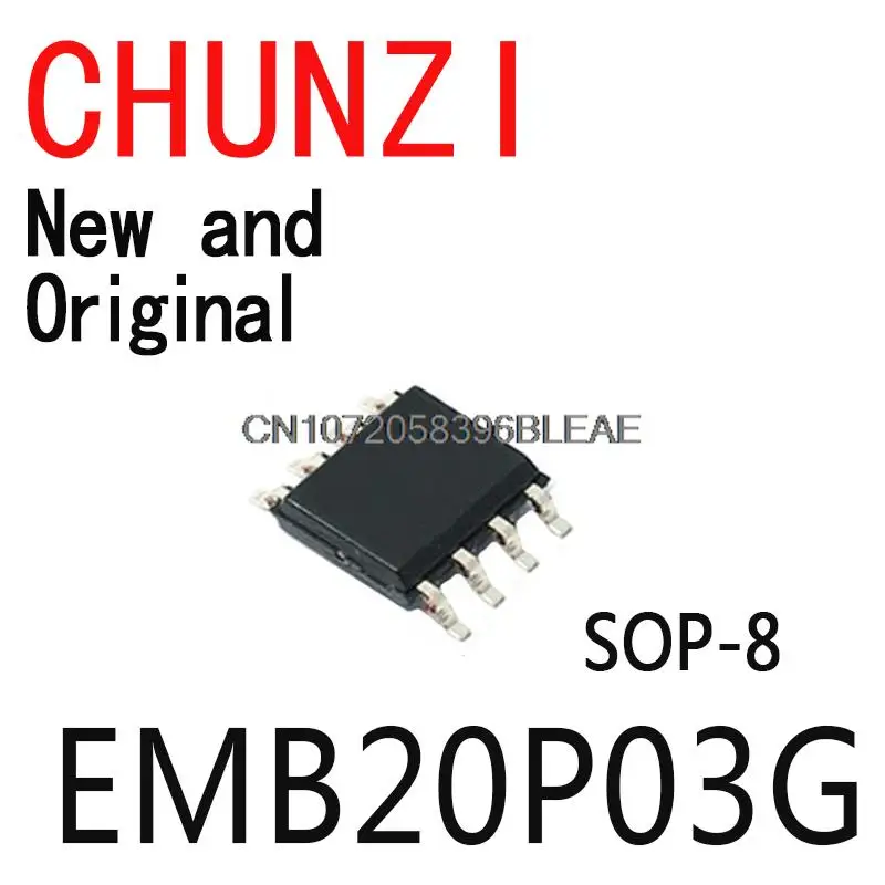 5 шт. новые и оригинальные EMB20P03 B20P03 MOSFET SOP-8 EMB20P03G