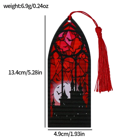 Акриловая закладка Potdemiel с летучей мышью